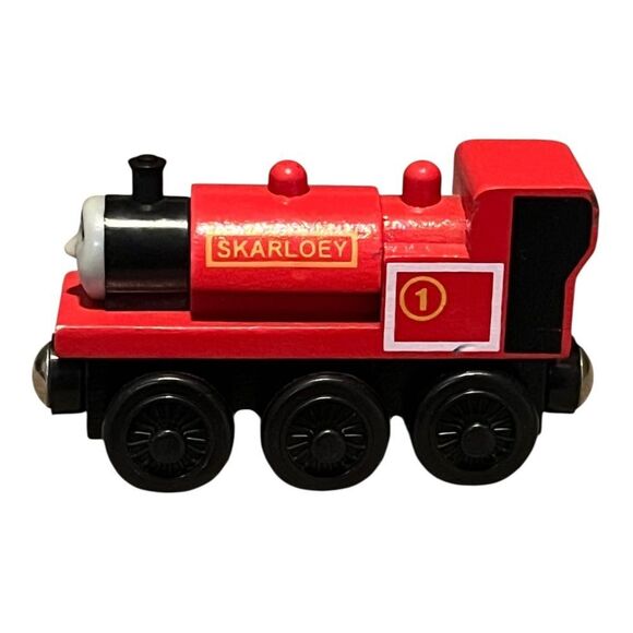 Skarloey Red Thomas the Tank Engine & Friends Wooden Railway Train 2003 Vintage - Picture 2 of 7